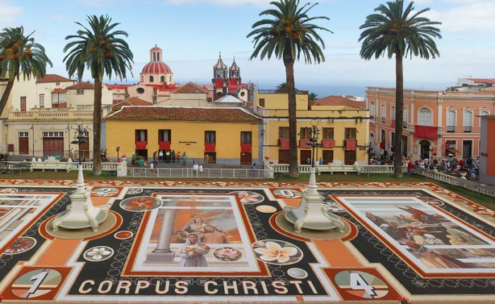 orotava alfombras plaza
