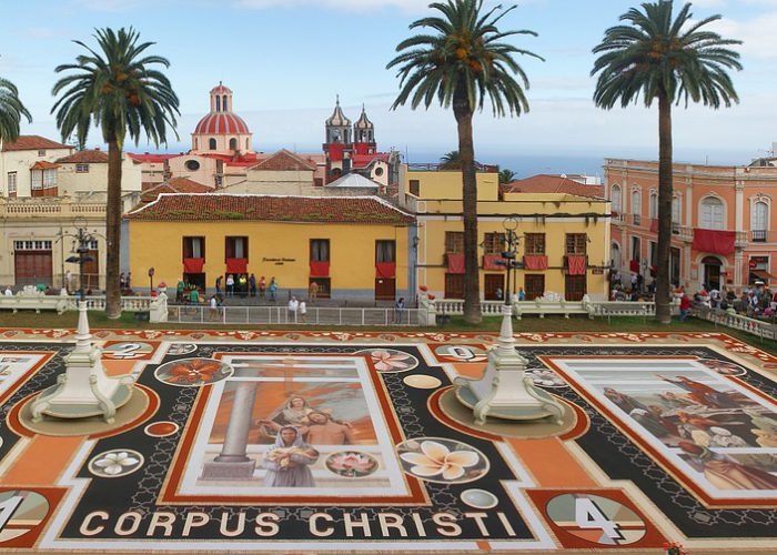 orotava alfombras plaza