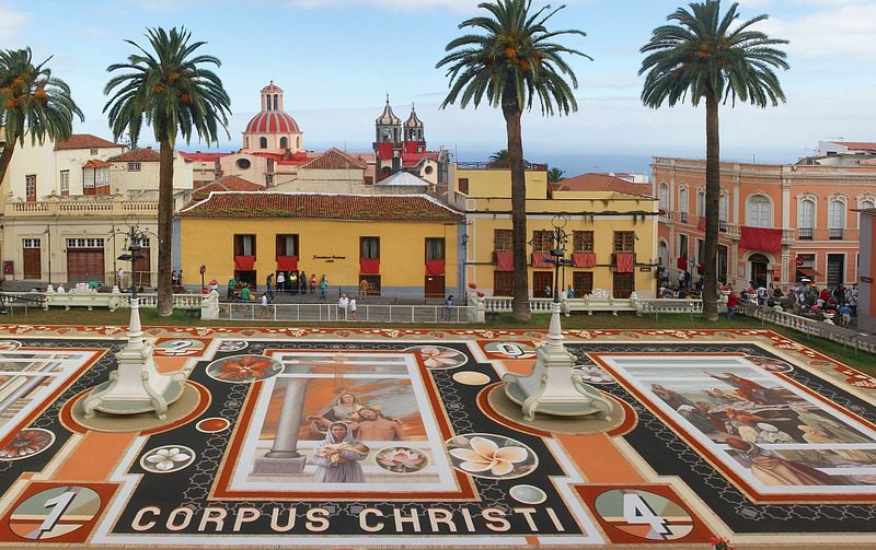 orotava alfombras plaza