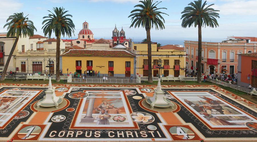 orotava alfombras plaza